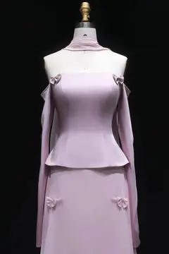 Olive — A-Line — Strapless — view 5