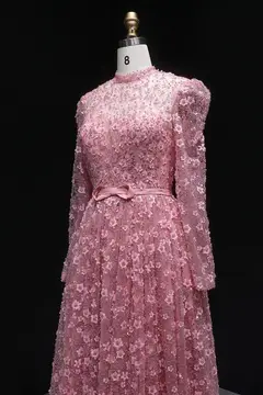 Gemma — A-Line — High Neck — view 4