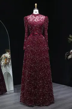 Gemma — A-Line — High Neck — view 12