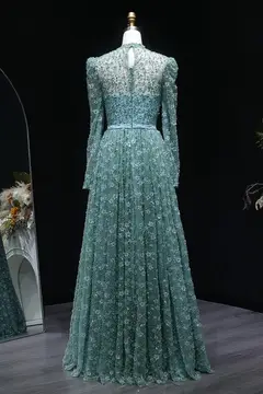 Gemma — A-Line — High Neck — view 23
