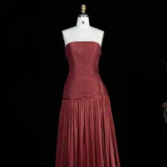 Cleo — A-Line — Strapless — view 6