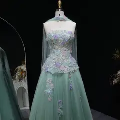 Gemma — Ball Gown — Strapless — view 4