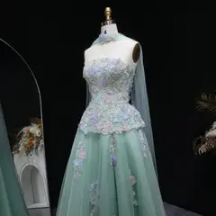 Gemma — Ball Gown — Strapless — view 6