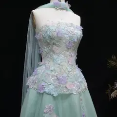 Gemma — Ball Gown — Strapless — view 7