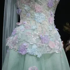 Gemma — Ball Gown — Strapless — view 8