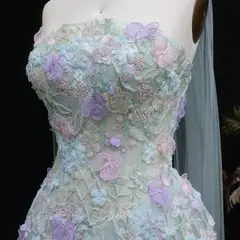 Gemma — Ball Gown — Strapless — view 9
