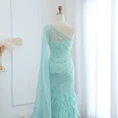 Willow — Mermaid — One-Shoulder — view 9