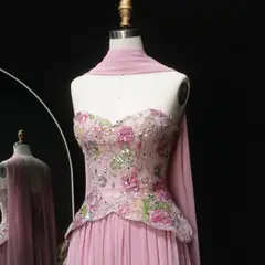Sage — A-Line — Strapless — view 6