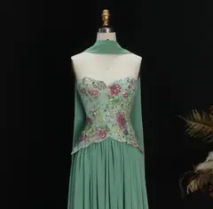 Sage — A-Line — Strapless — view 11