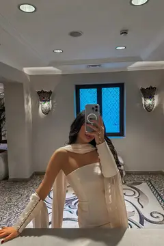 Olive — Sheath — Strapless — view 5