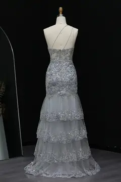 Celeste — Mermaid — One-Shoulder — view 7