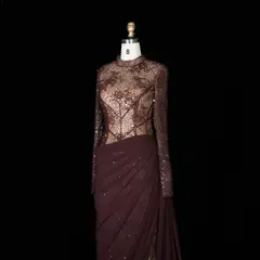 Giselle — Mermaid — High Neck — Long Sleeve — Floor-Length — view 33