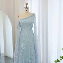 Maeve — A-Line — One-Shoulder — view 3