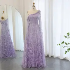 Maeve — A-Line — One-Shoulder — view 9