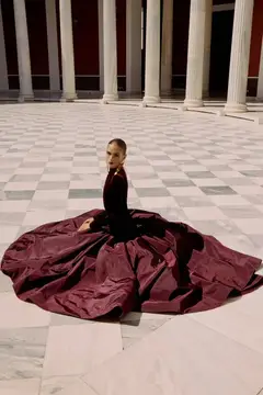 Eden — High Neck — Long Sleeve — Floor-Length — view 2