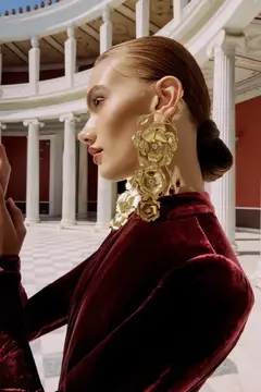 Eden — High Neck — Long Sleeve — Floor-Length — view 4
