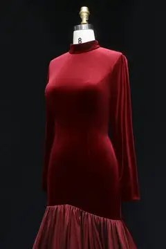 Eden — High Neck — Long Sleeve — Floor-Length — view 8