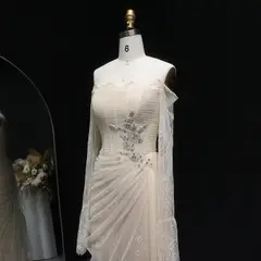 Olive — Sheath — Floor-Length — view 7