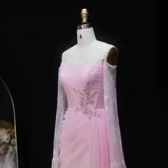 Olive — Sheath — Floor-Length — view 18