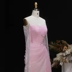 Olive — Sheath — Floor-Length — view 20