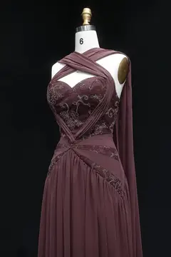 Eden — A-Line — Halter — view 6