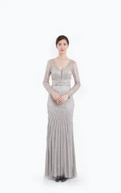 Elegant Sparkle Line Dress wedding guest dress, view 2