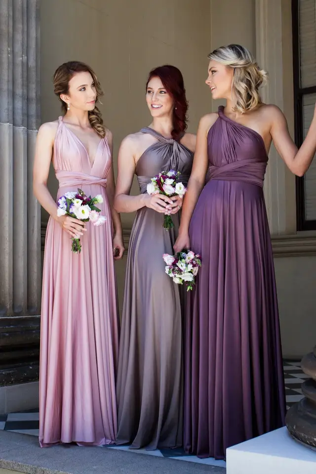 Women's Zara Bandeau Bridesmaid Dress for Wedding Party