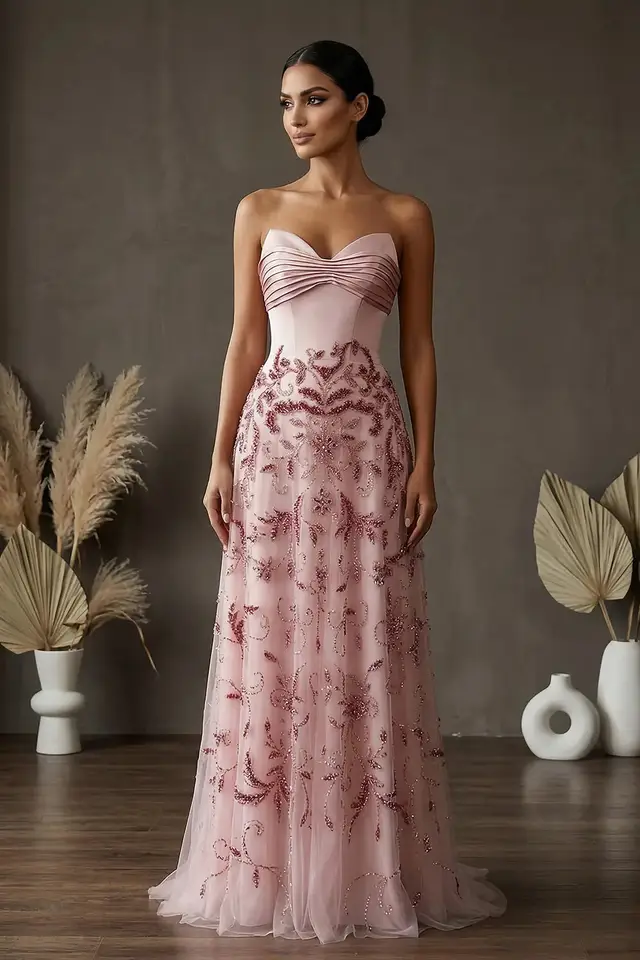 Maeve — A-Line — Sweetheart — Evening Gown