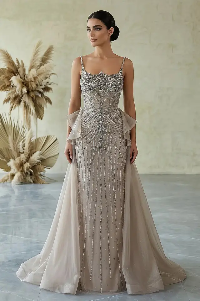 Amara — A-Line — Evening Gown