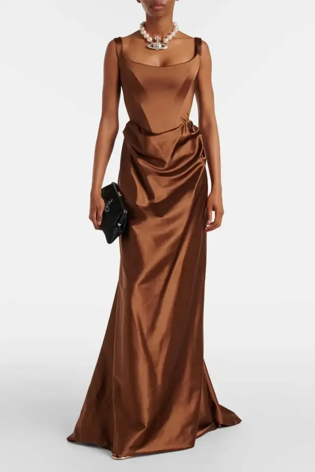 Maeve — Sheath — Square — Evening Gown