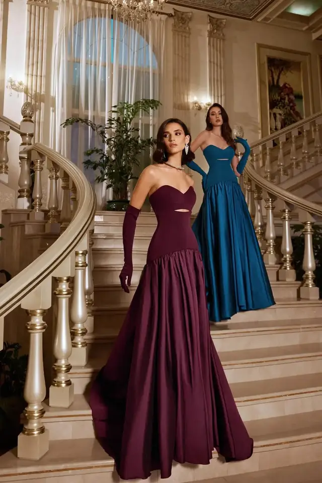Elowen — A-Line — Sweetheart — Evening Gown