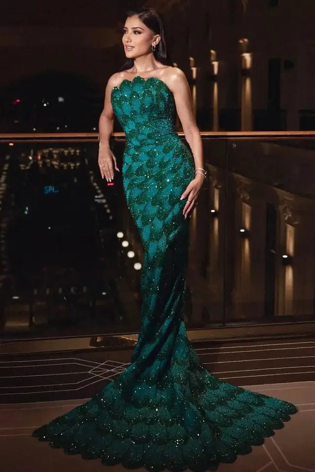 Giselle — Mermaid — Strapless — Evening Gown