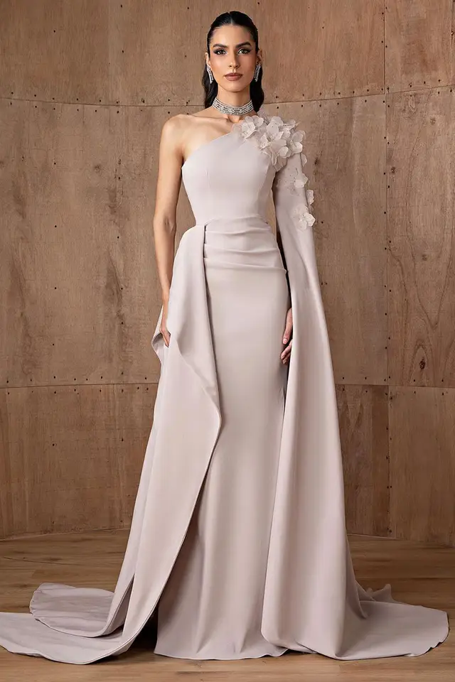 Elowen — Mermaid — One-Shoulder — Evening Gown