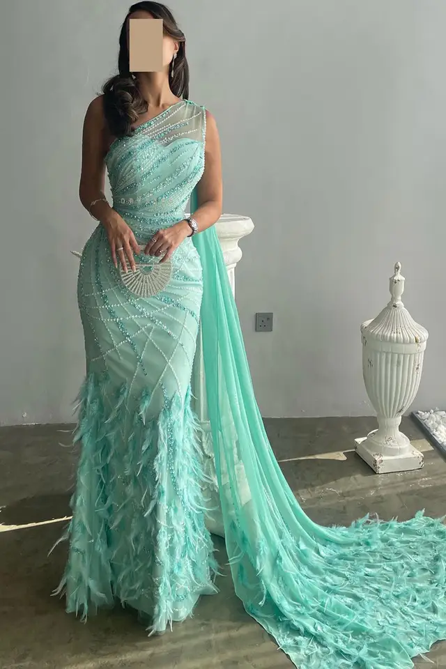 Willow — Mermaid — One-Shoulder — Evening Gown — LV29139242