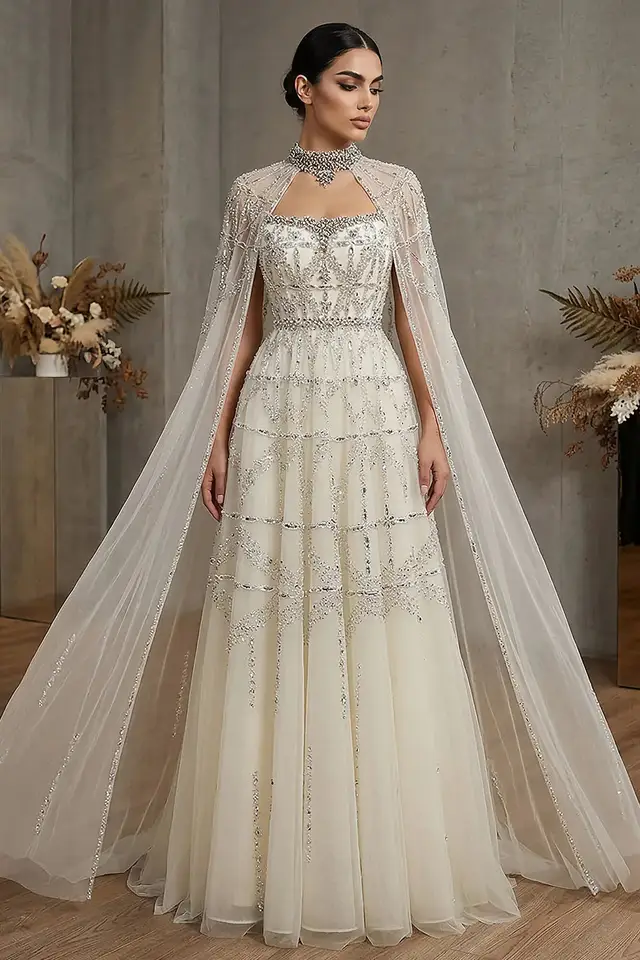 Aria — A-Line — Evening Gown