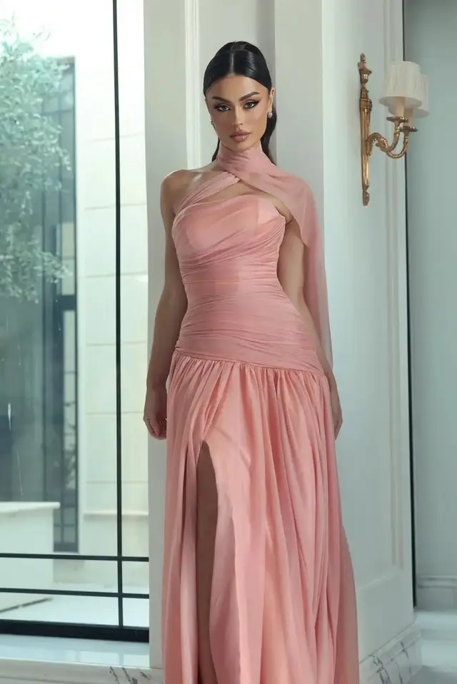 Eden — Sheath — Halter — Evening Gown