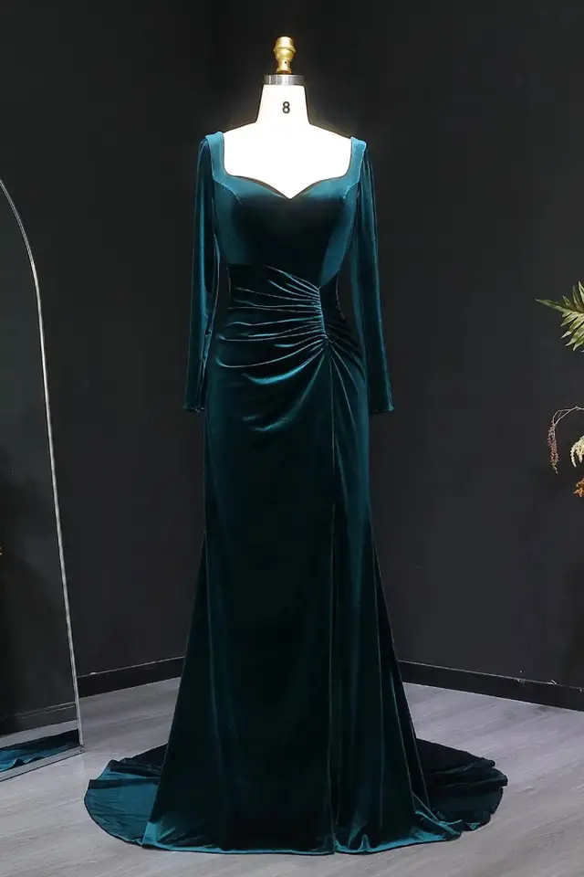 Sage — Sheath — Evening Gown — LV92816682